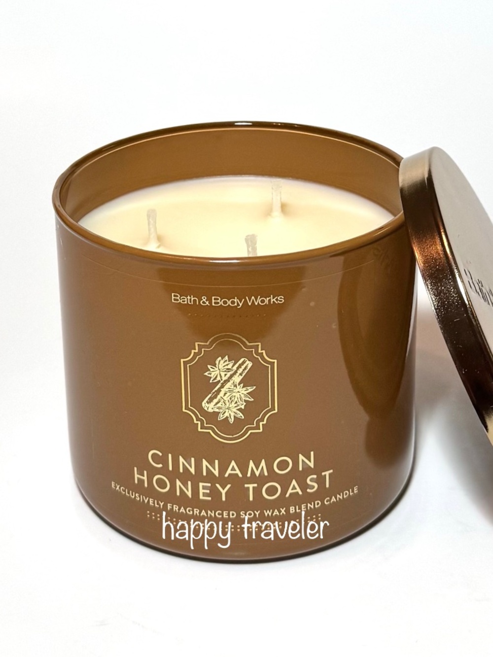 CINNAMON HONEY TOAST 3-Wick Candle - Picture 2 of 3